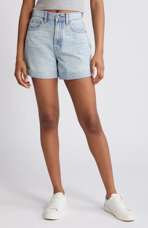 Women s High Rise Denim Shorts Nordstrom