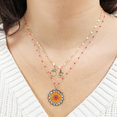 The Lovery Fine Jewelry Mini Gold Apple Charm In Gold