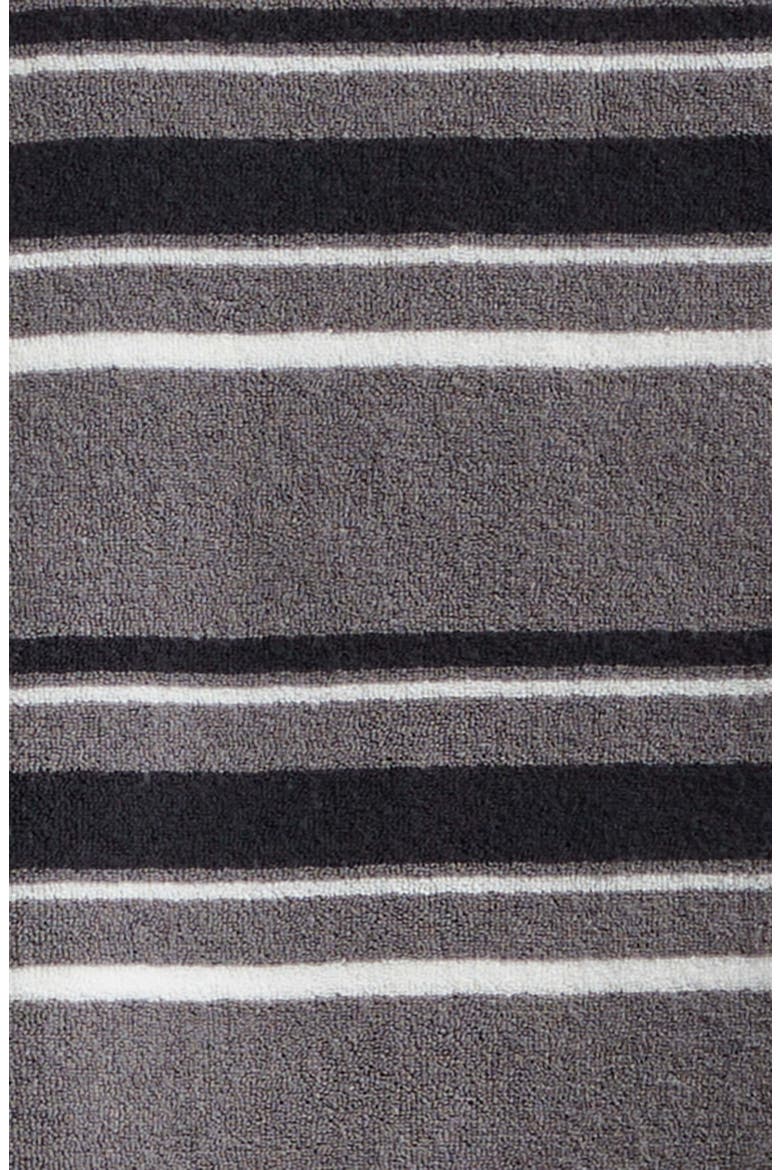 Stripe Oversize Polo, Alternate, color, GREY BLACK STRIPE