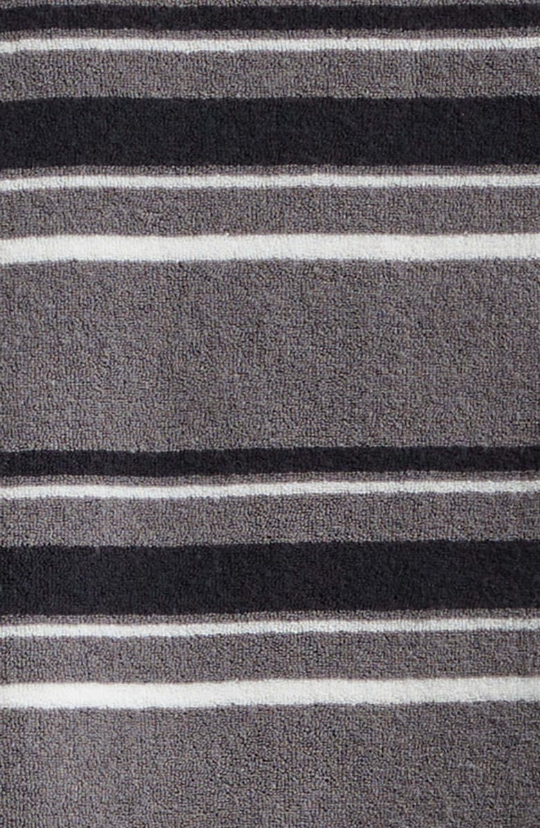Martine Rose Stripe Oversize Polo, Alternate, color, Grey Black Stripe