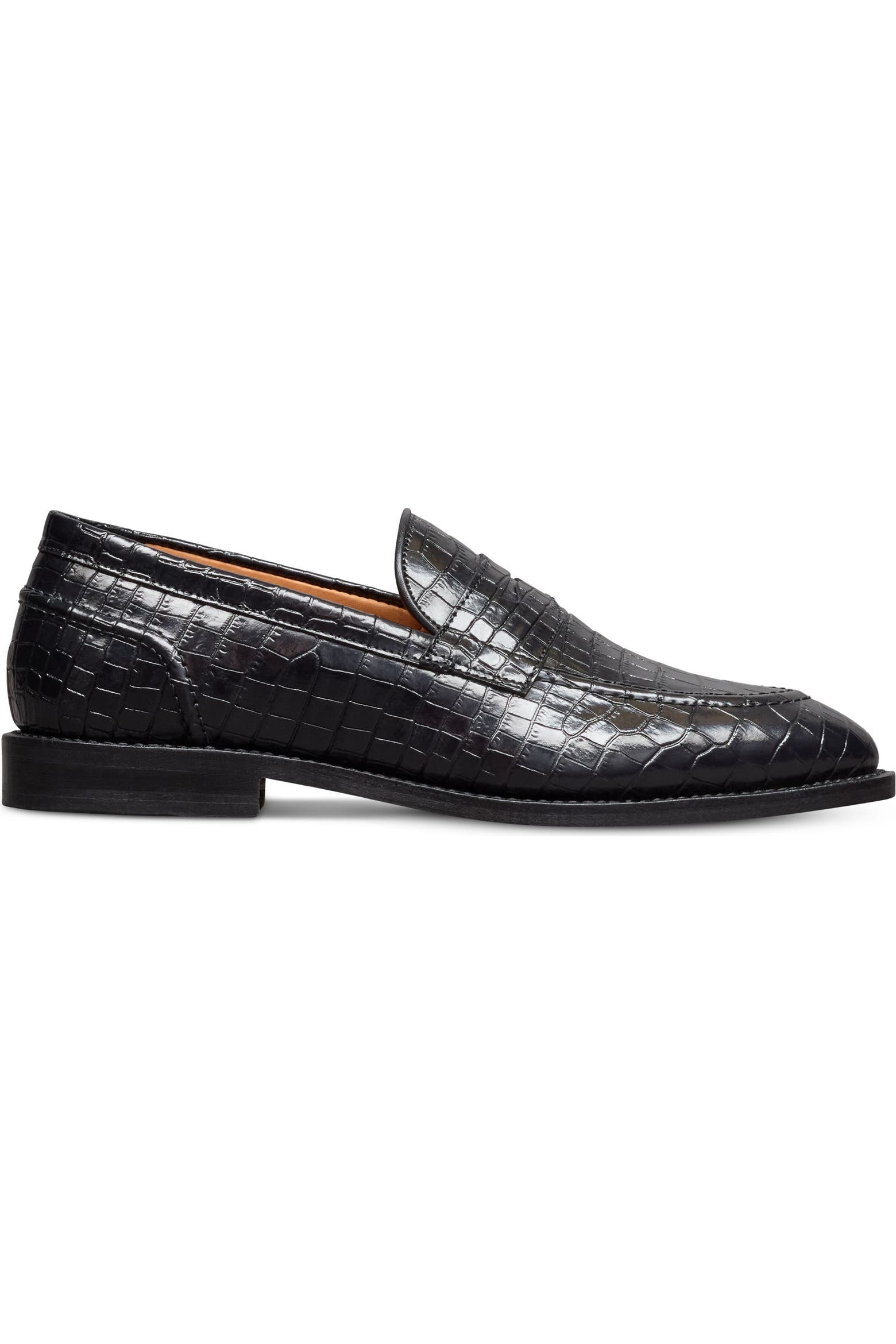 Allen Edmonds Models Allen Edmonds Randolph 2.0 Croc Embossed Leather Penny Loafer (Men ...