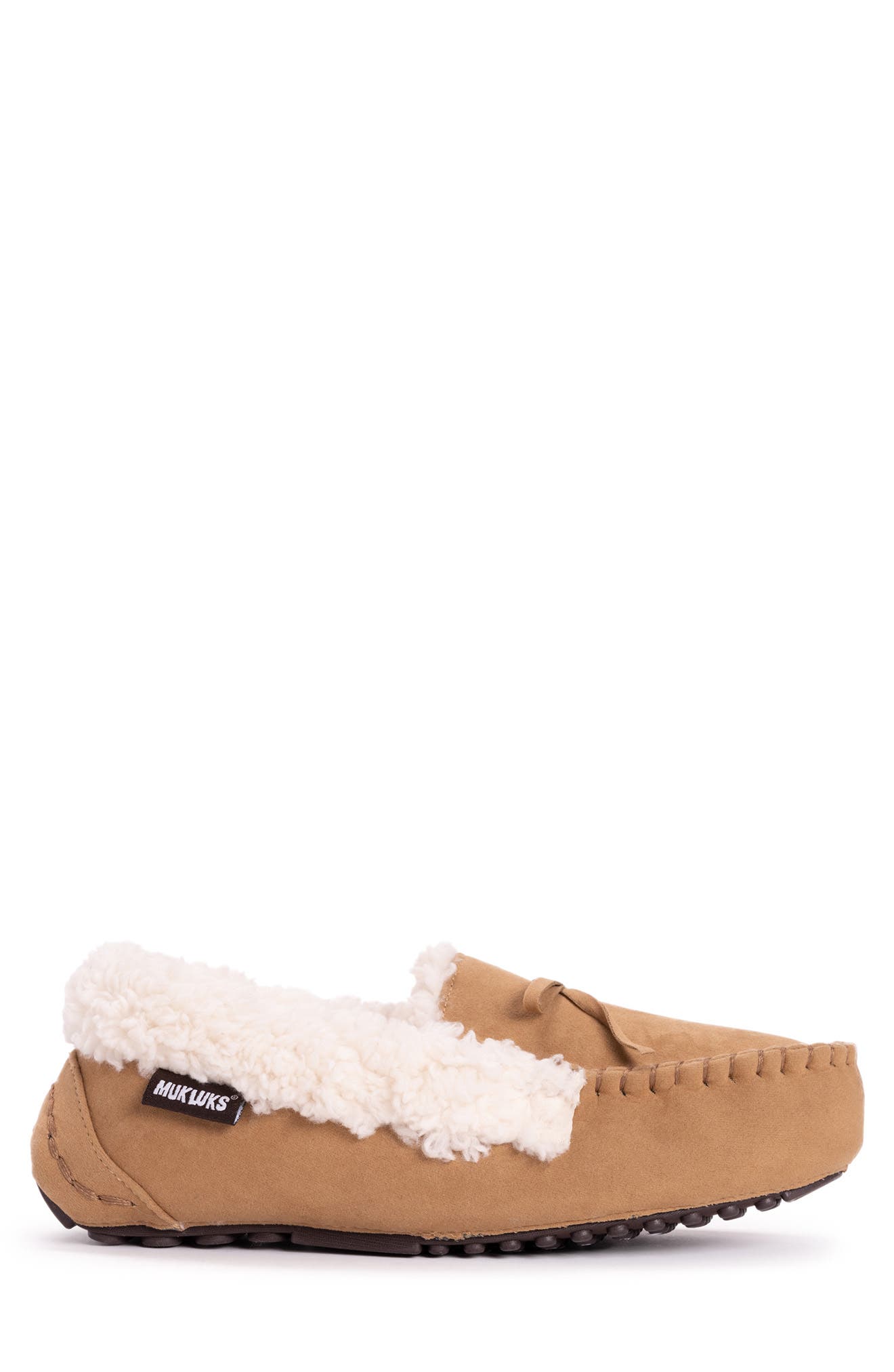 Jaylah Faux Shearling Lined Slipper, Alternate, color, CAMEL