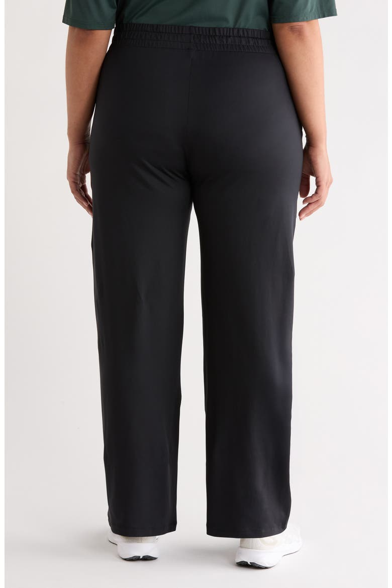 Move In Straight Leg Sweatpants, Alternate, color, BLACK