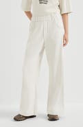 Brunello Cucinelli Cotton smooth French terry trousers