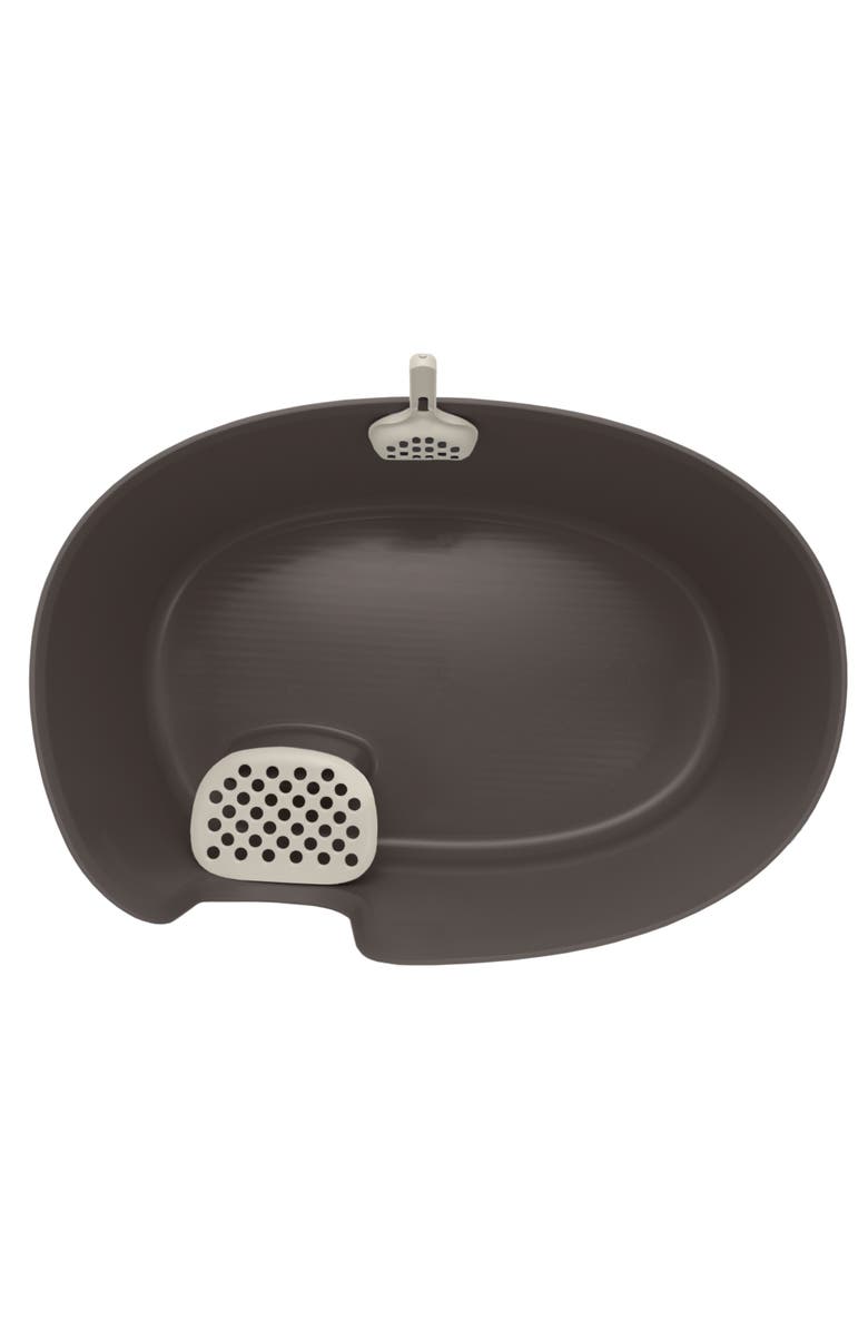 Richell PAW TRAX High Wall Cat Litter Box XL, High Sides Cat Litter Box w/Scoop, Alternate, color, 