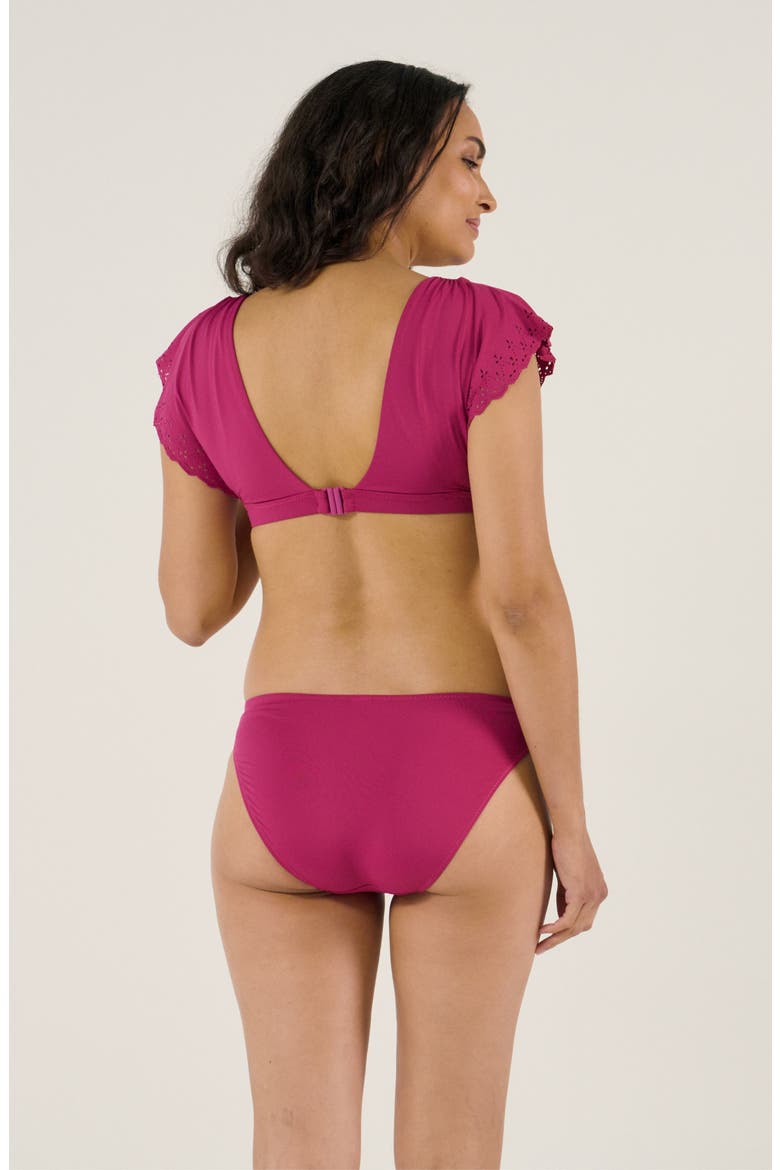 Maternity bikini Bloom, Alternate, color, Fuschia