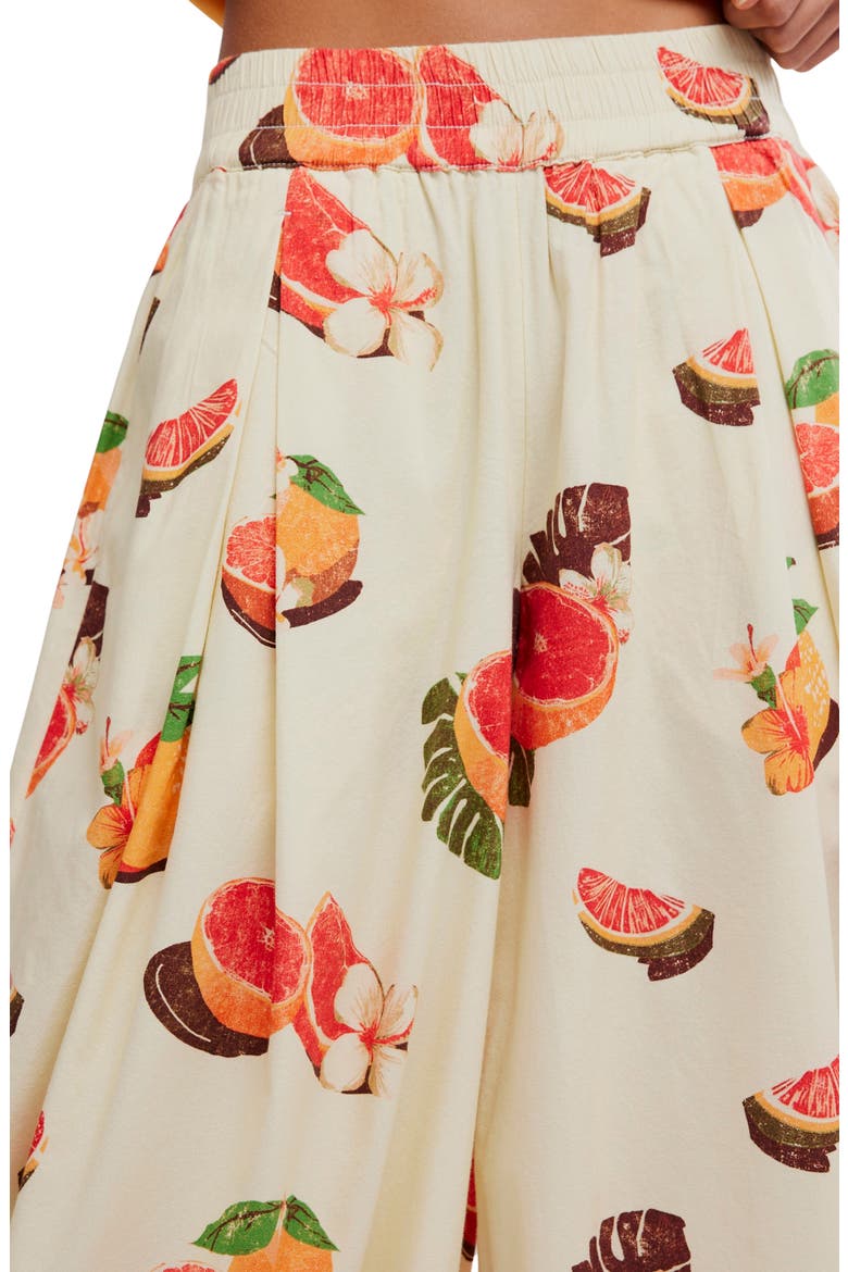 Moonflowr Cotton Blend Balloon Pants, Alternate, color, FUNKY FRUITS