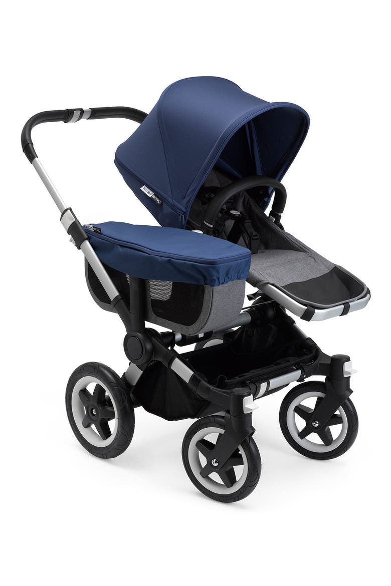 Donkey2 Mono Complete Stroller with Bassinet, Alternate, color, BLUE MELANGE
