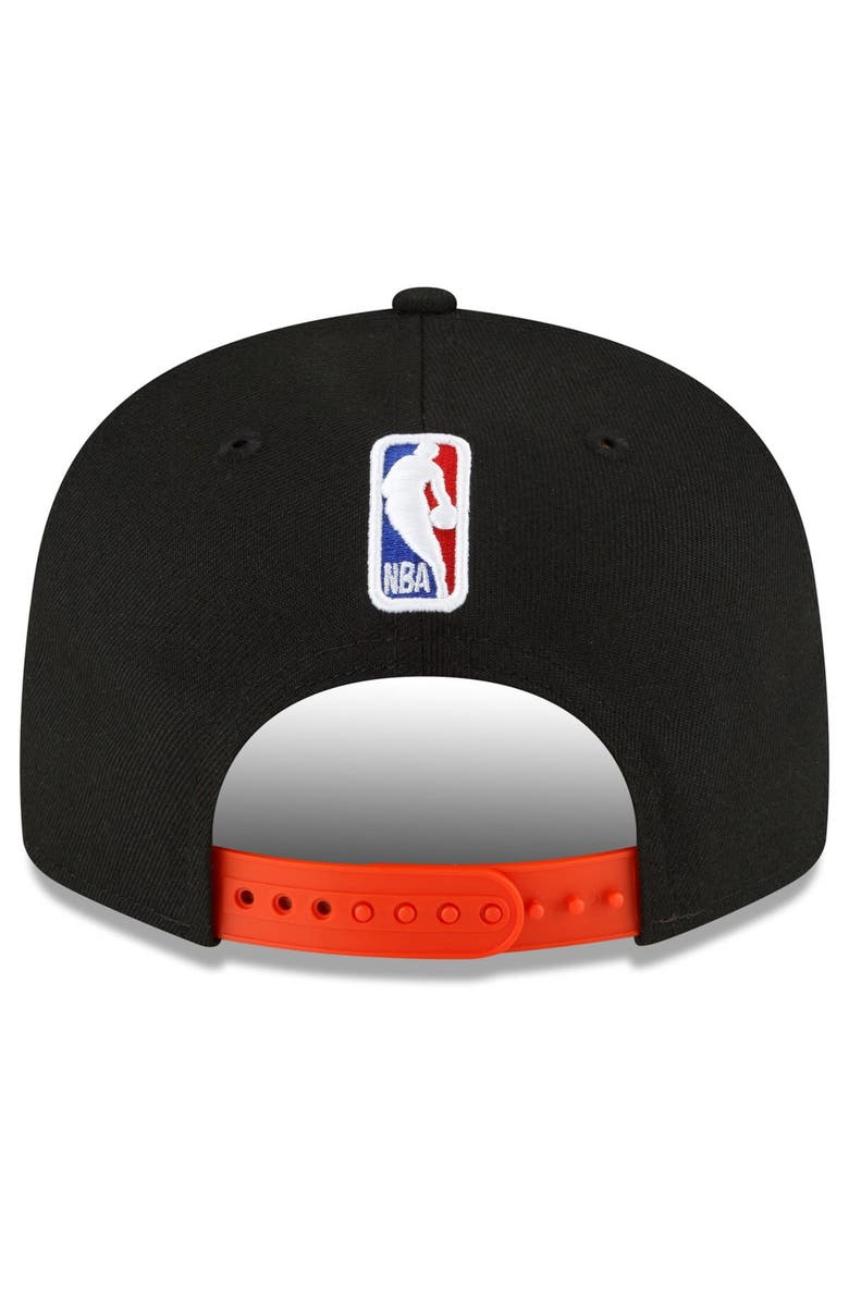 New Era Men's New Era  Black Detroit Pistons 2023/24 City Edition Alternate 9FIFTY Snapback Adjustable Hat, Alternate, color, 