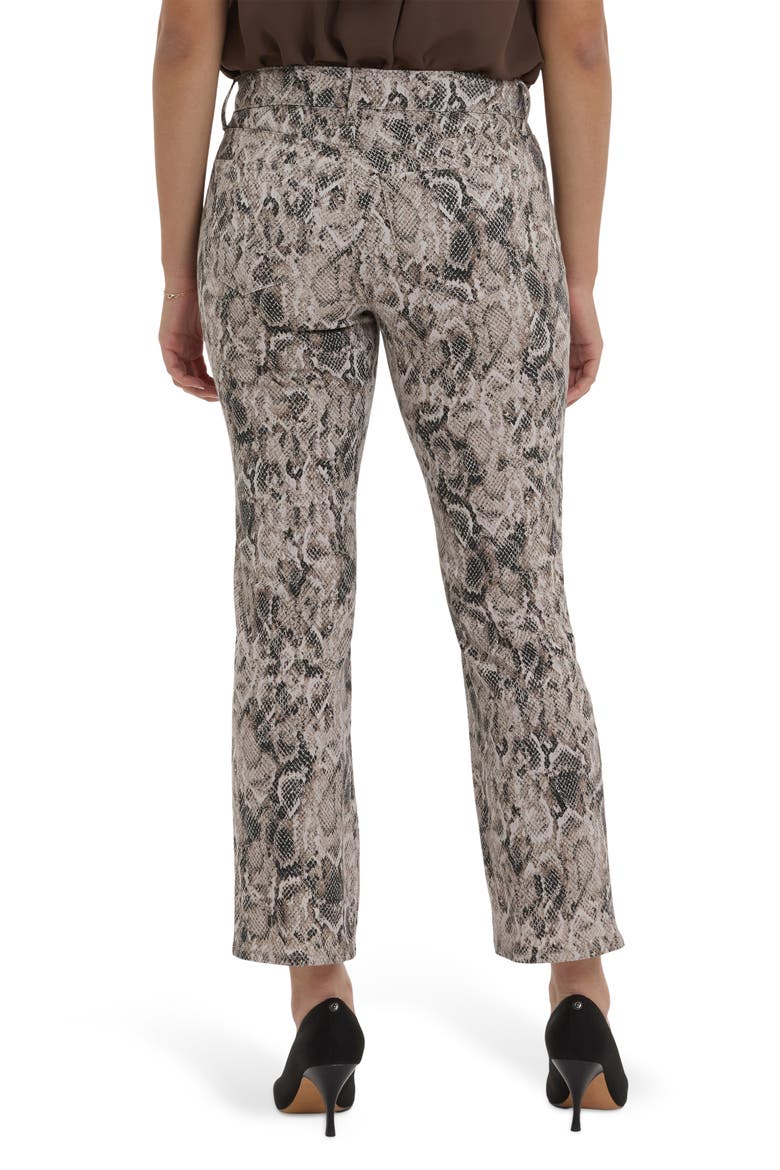 Marilyn Straight Leg Ankle Jeans, Alternate, color, DESERT PYTHON