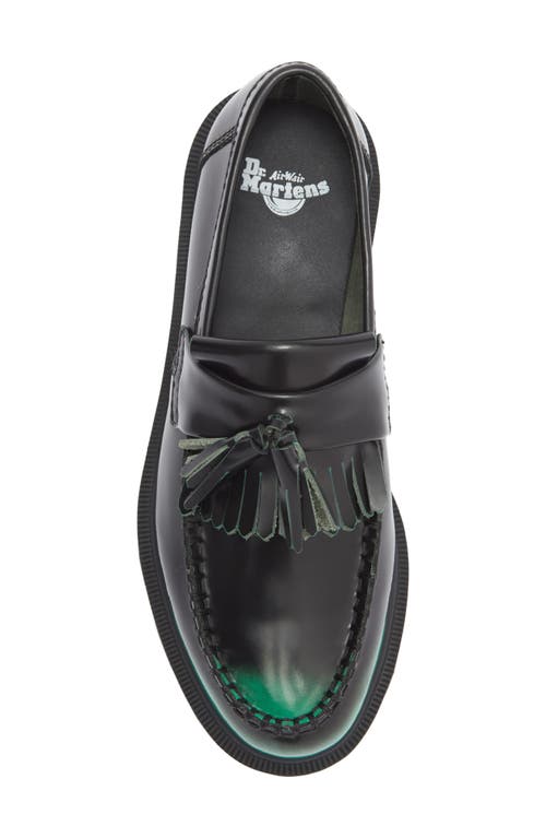 Dr. Martens Adrian Kiltie Loafer In Green