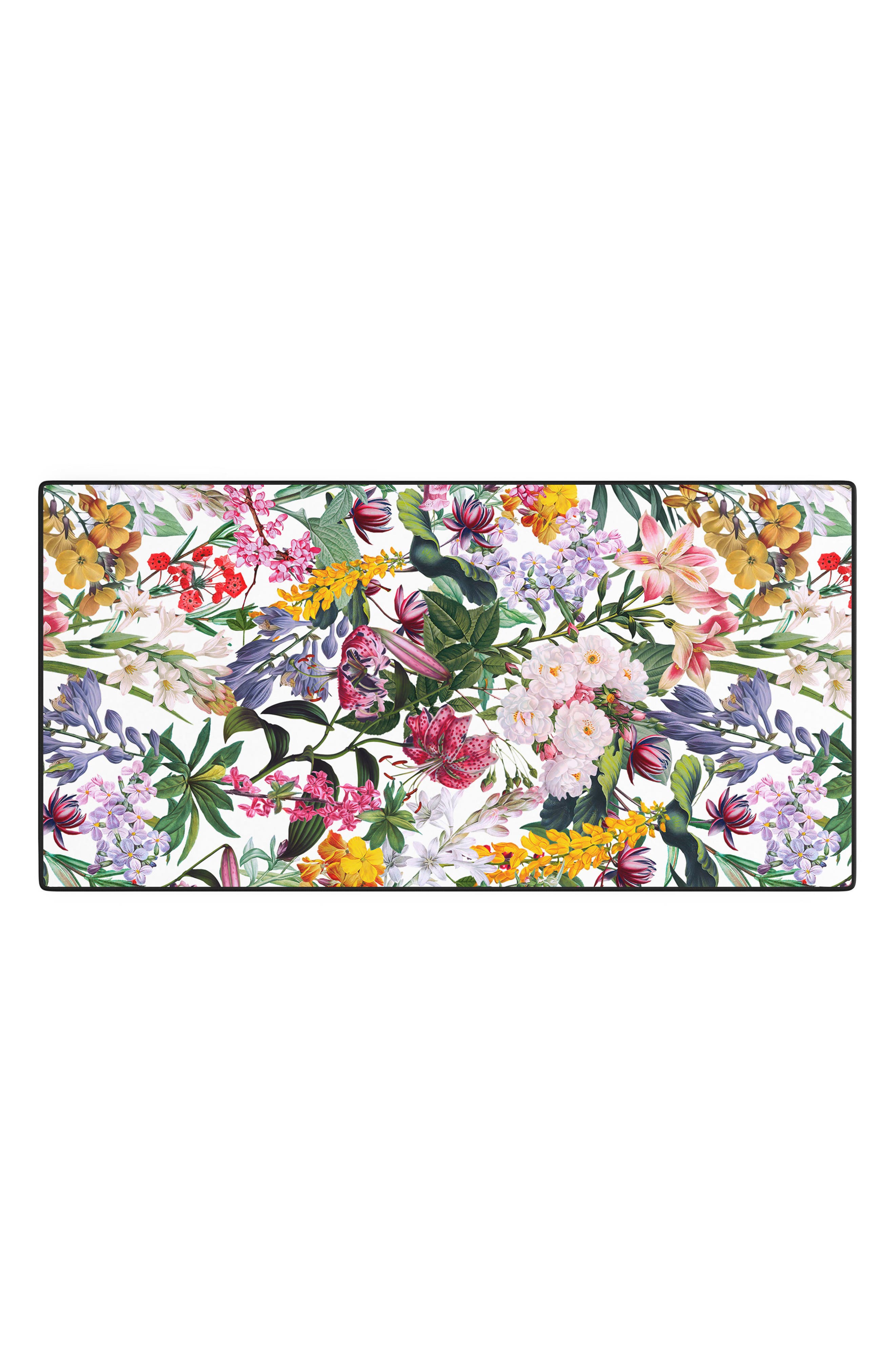 Deny Designs Burcu Korkmazyurek Vintage Floral Desk Mat