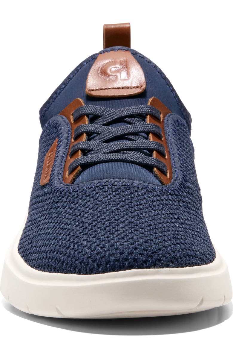Cole Haan <p>Grand Versiq Sneaker (Men)</p>, Alternate, color, Navy/ British Tan