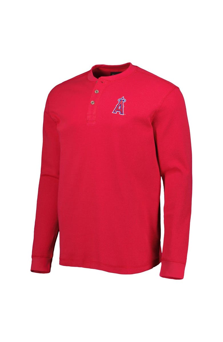 DUNBROOKE Men's Dunbrooke Los Angeles Angels Red Maverick Long Sleeve T-Shirt, Alternate, color, 