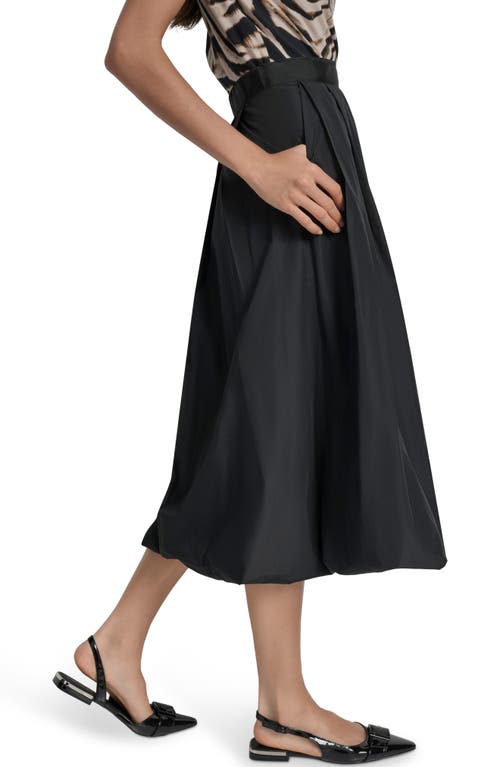 Dkny Woven A-line Bubble Skirt In Multi