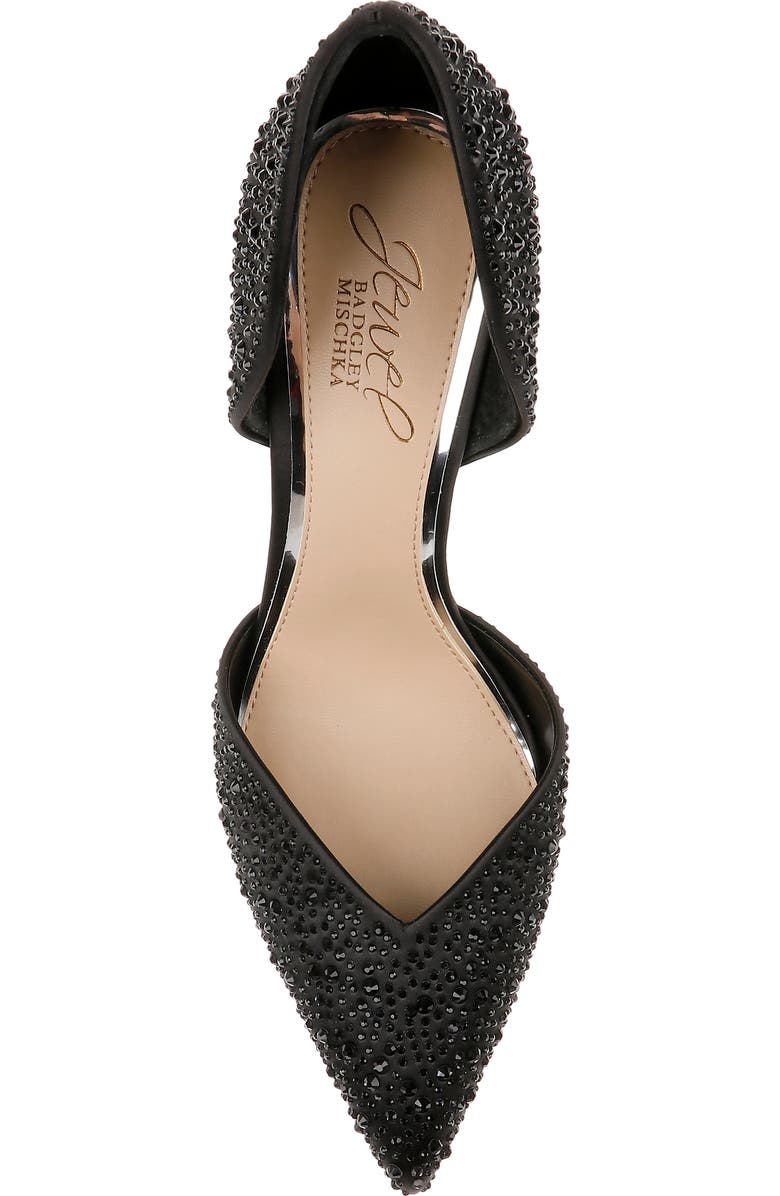 Jewel Badgley Mischka Grace d'Orsay Pointed Toe Pump, Alternate, color,