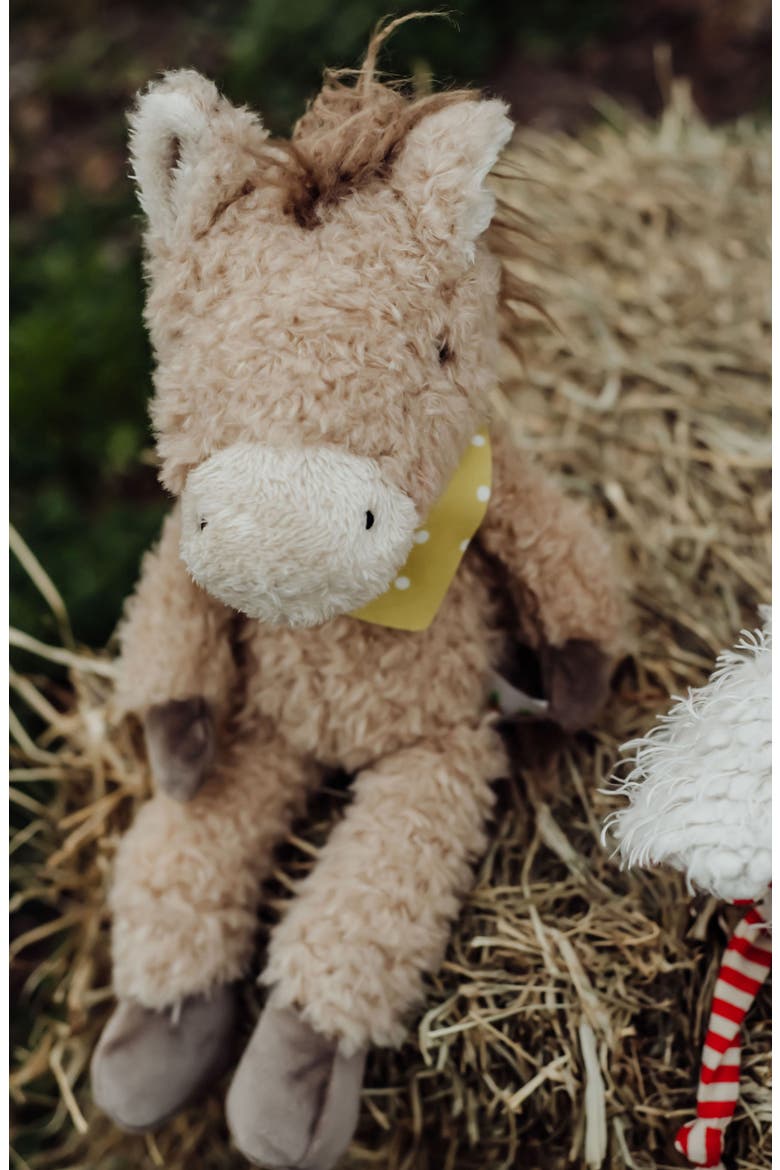 Pony Boy Horse Plush Toy, Alternate, color, LIGHT BROWN