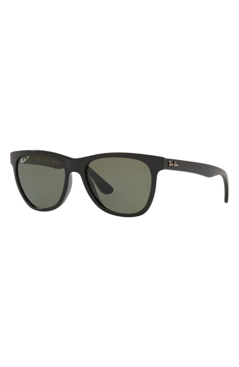 54mm Polarized Wayfarer Sunglasses
