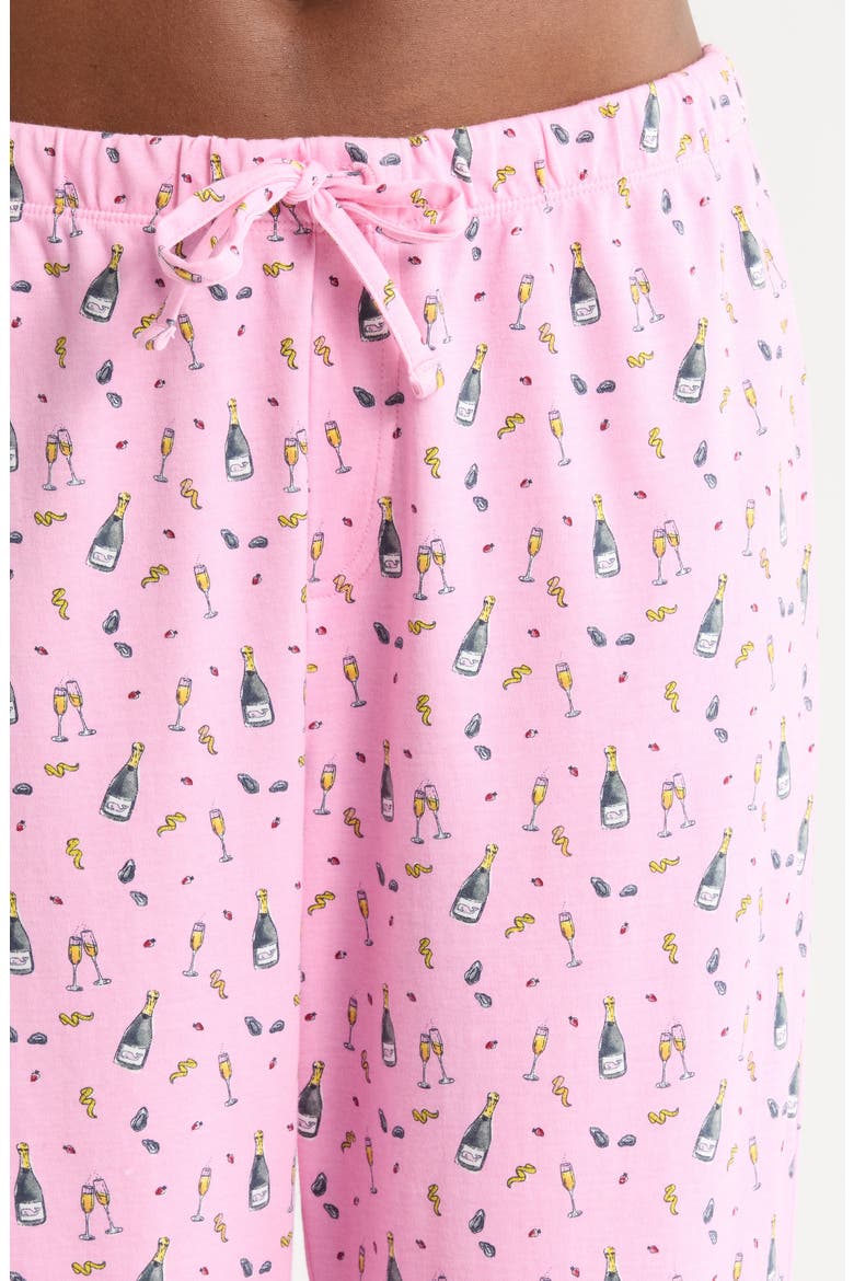 Pima Cotton Pajamas, Alternate, color, CHAMPAGNE AND OYSTER