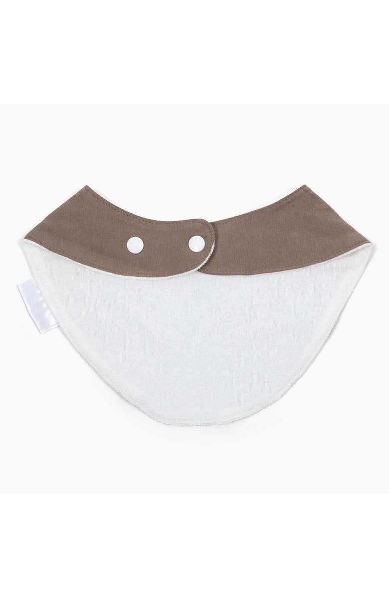 embé Baby Cottom Bandana Bib Bundle, 2-Pack, Alternate, color, Cocoa-Cream