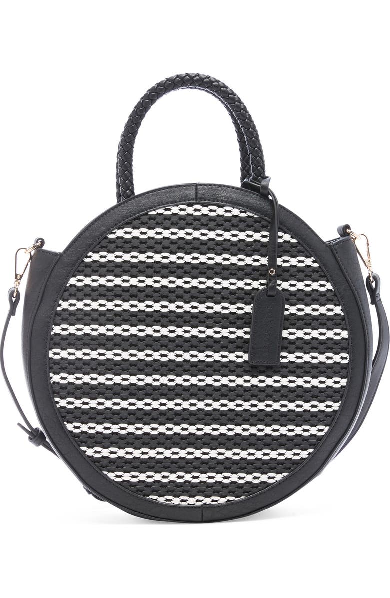 Sole Society Nikole Faux Leather Crossbody Bag, Main, color,