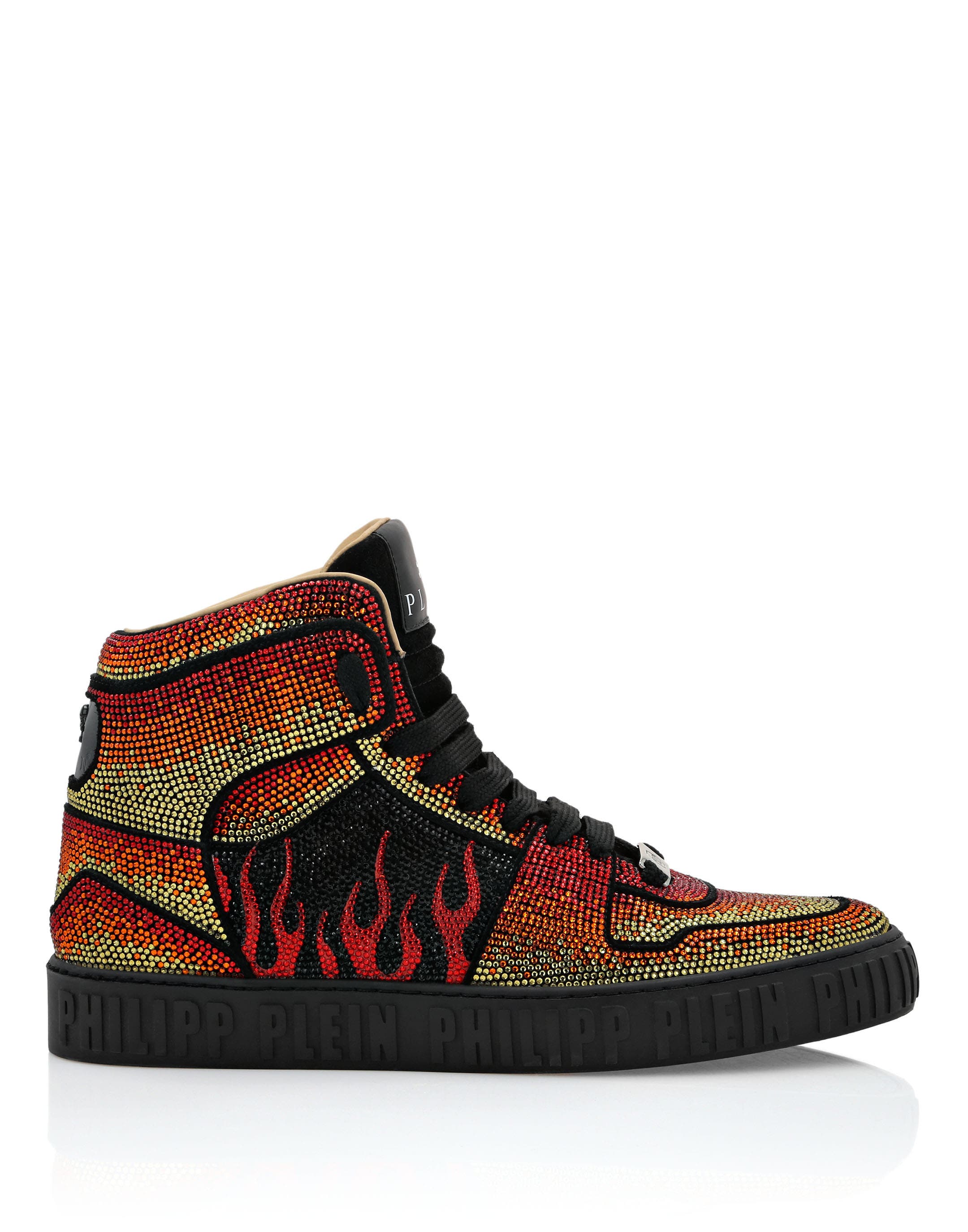 Hi-Top Sneakers Men, Alternate, color, black/multicolored