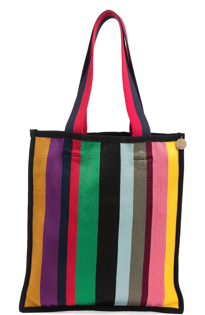 Clare V. Ribbon Tote Bag, Main, color,
