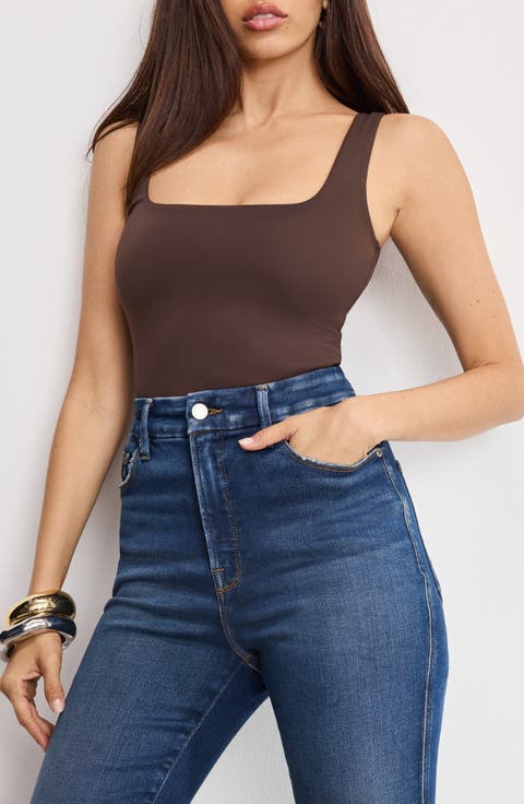 Sculpting Modern Tank Bodysuit (Regular & Plus)