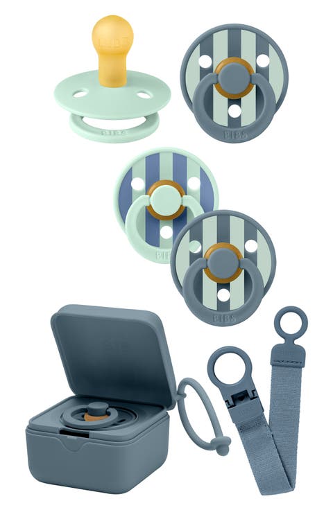 Pacifer, Pacifier Box & Pacifier Clip Set