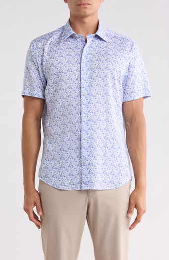 Print Button-Up Shirt