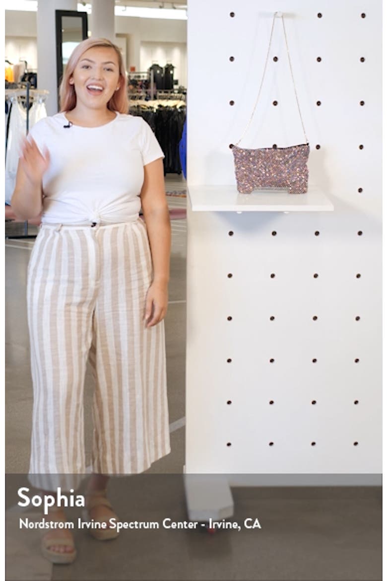 Crystal Embellished Mesh Shoulder Bag video