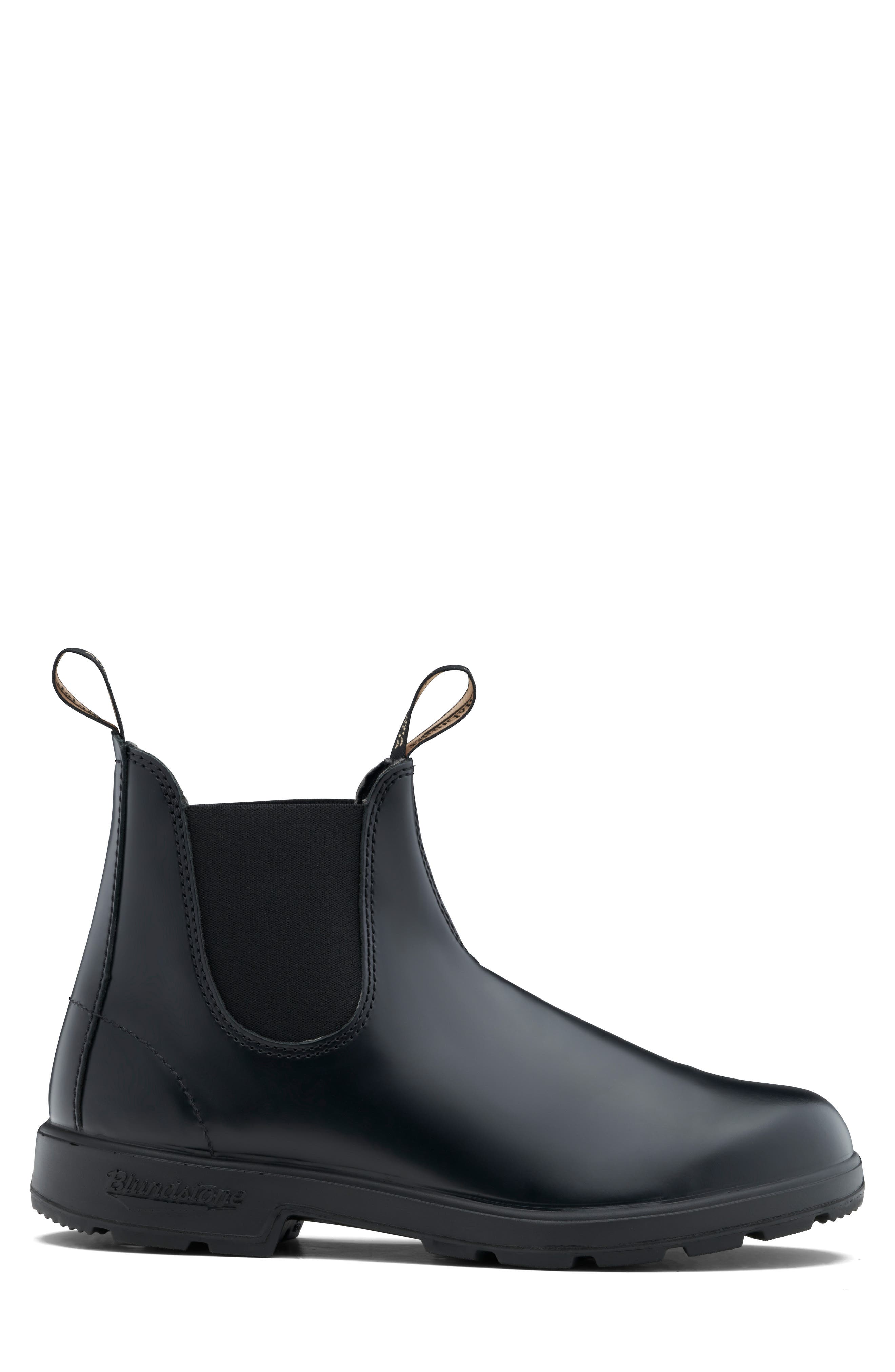 Blundstone Footwear Chelsea Boot, Alternate, color, Black Brush