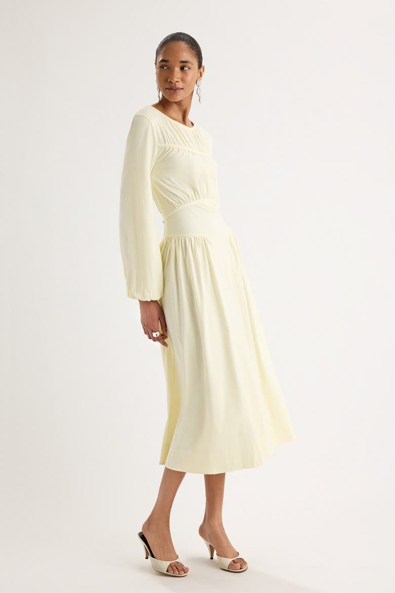 Nayeli Dress, Alternate, color, Straw