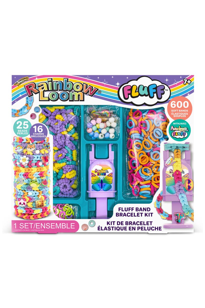 Fluff Bracelet Kit, Alternate, color, RAINBOW MULTI