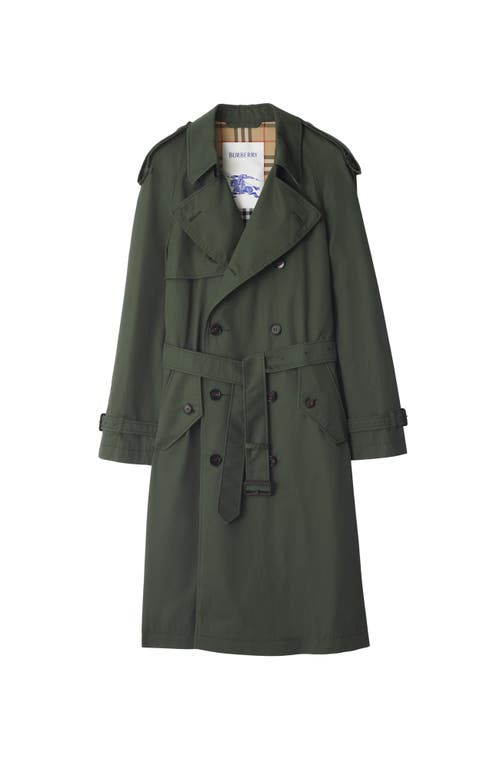 Burberry Mid-length Gabardine Trench Coat