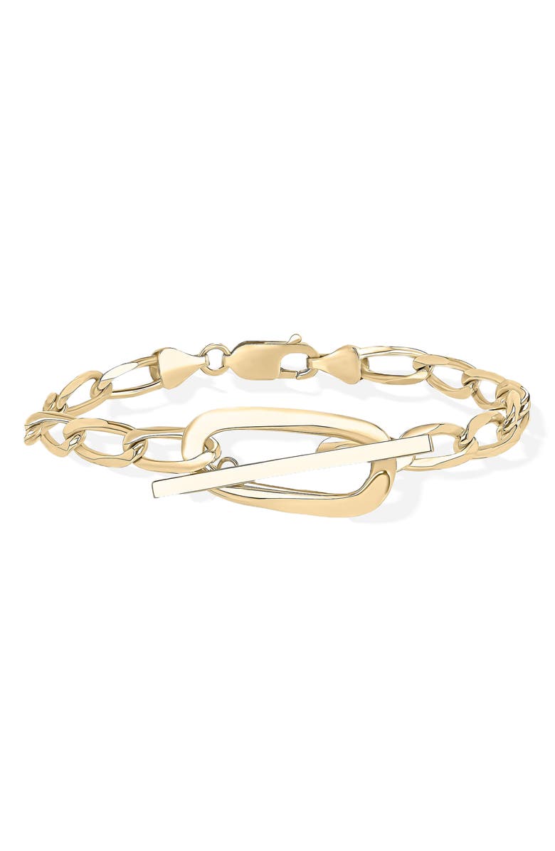 LANA Biography 14K Gold Toggle Bracelet, Main, color,