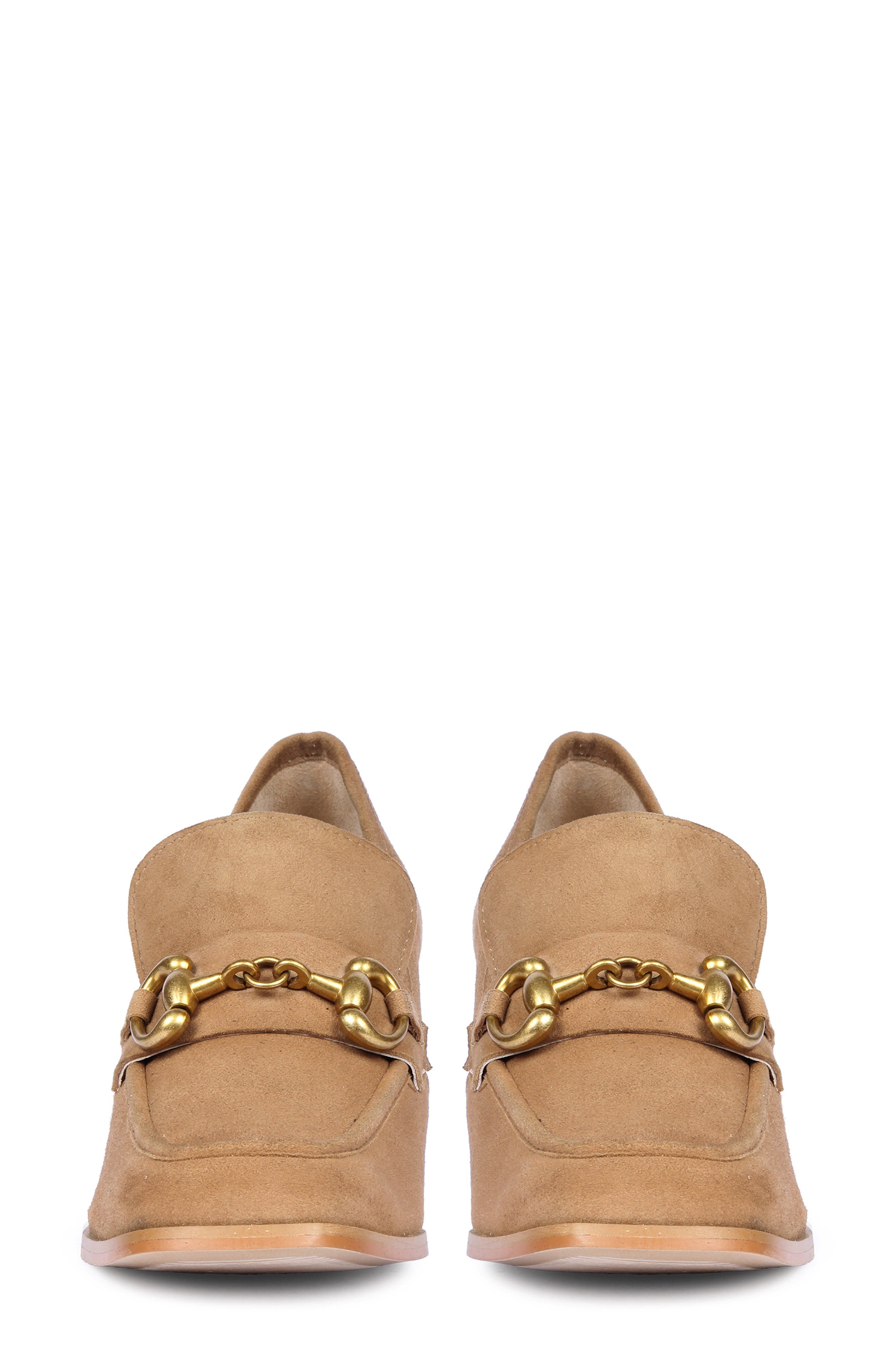 SAINT G Vera Bit Loafer Pump, Alternate, color, Beige