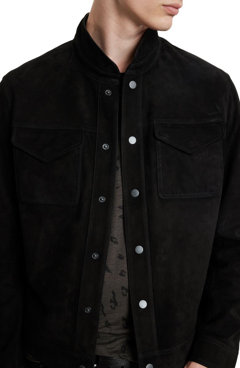 John Varvatos Blair Snap Down Reversible Jacket, Alternate, color, 