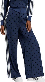 adidas Originals Firebird Polka Dot Wide Leg Track Pants