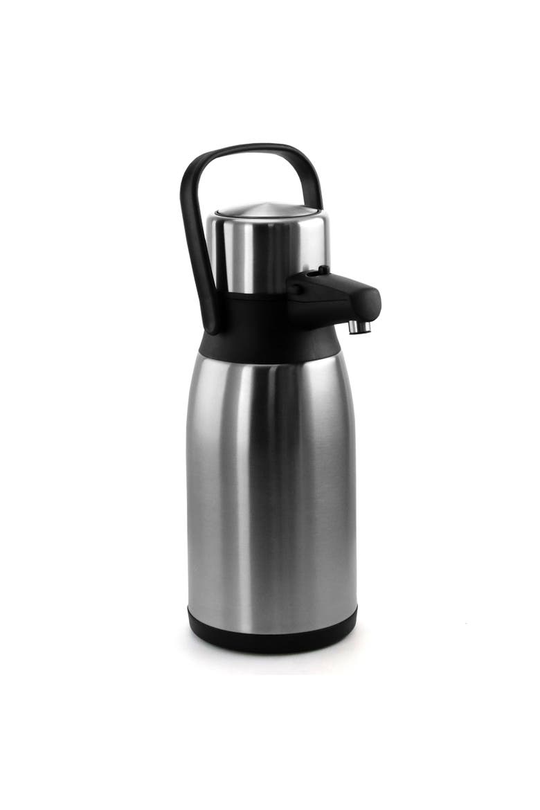 3.17 Quart Stainless Steel Airpot Hot Water Dispenser, Main, color, Silver