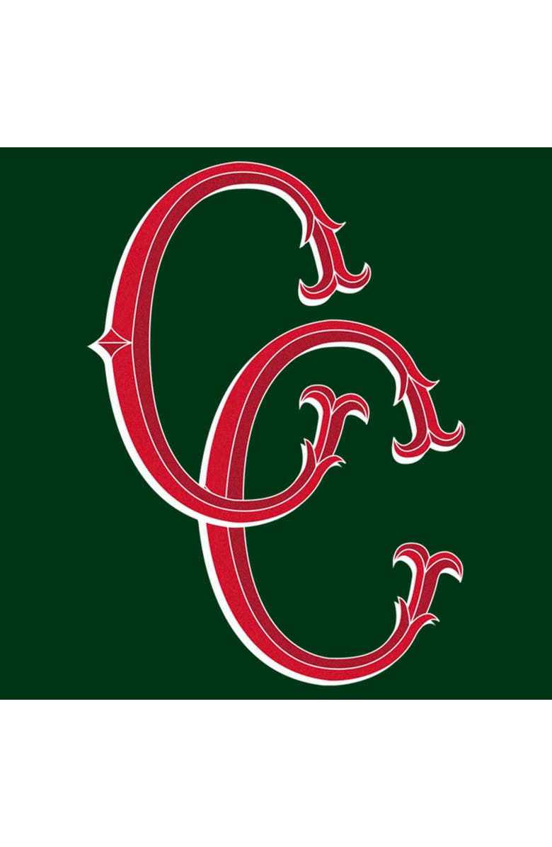 Crooks & Castles Men's Crooks & Castles Initials Bold Logo  Graphic T-Shirt, Alternate, color, Dark Green