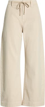 PAIGE Arellia Tie Waist Ankle Jeans