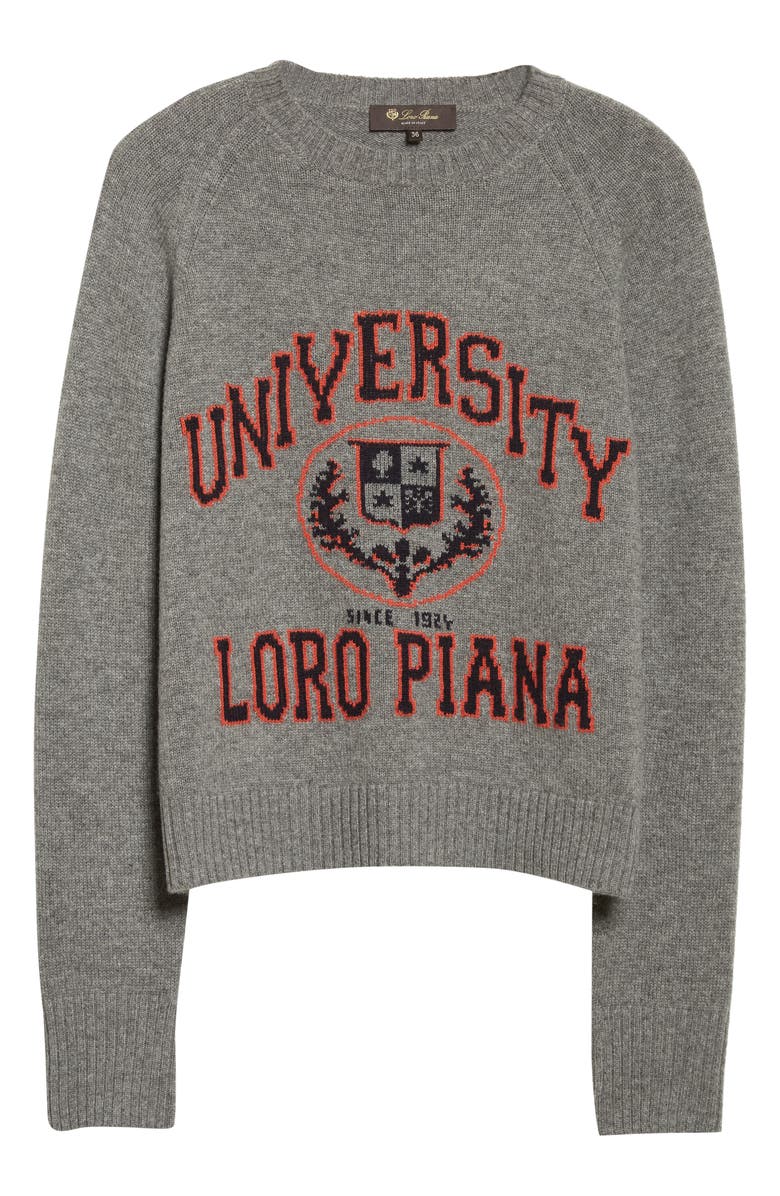 Loro Piana University Cashmere Sweater, Alternate, color, 