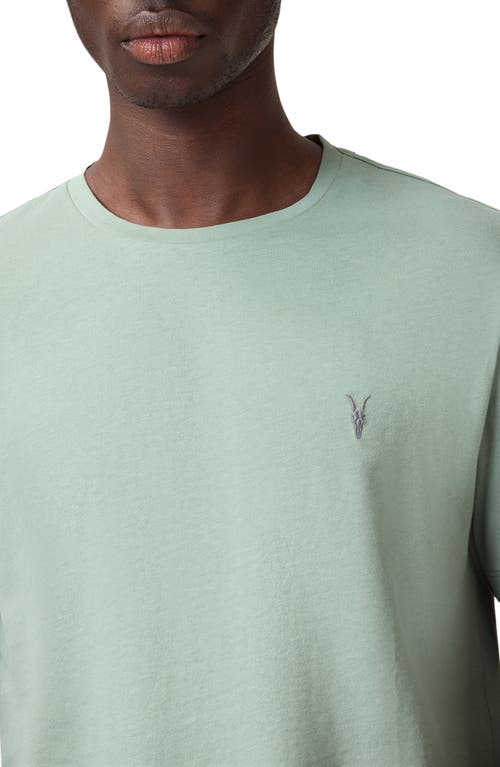 Allsaints Brace Cotton T-shirt In Blue