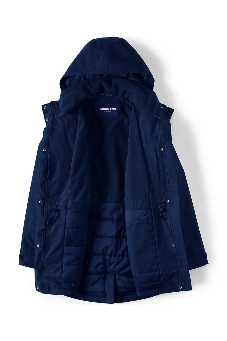 Plus Size Squall Waterproof Insulated Parka, Alternate, color, Deep Sea Navy
