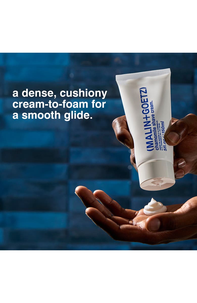 MALIN+GOETZ Chamomile Shave Cream, Alternate, color, White