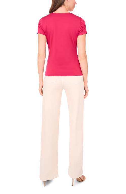 Halogenr Halogen(r) Essential Compression T-shirt In Pink