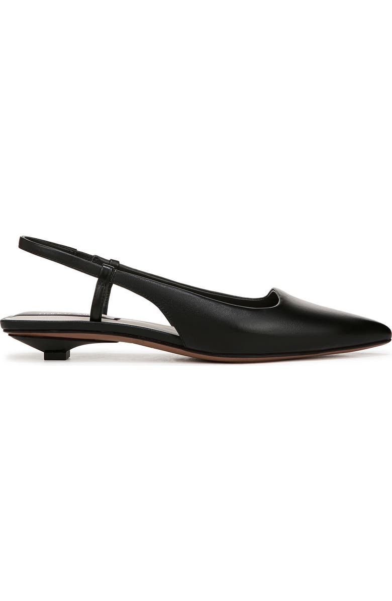 Franco Sarto Palmira Slingback Pointed Toe Pump - Wide Width Available, Alternate, color, Black