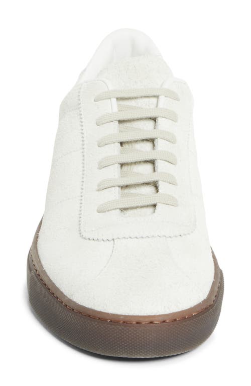 Common Projects Field Suede Trainer Sneaker In White