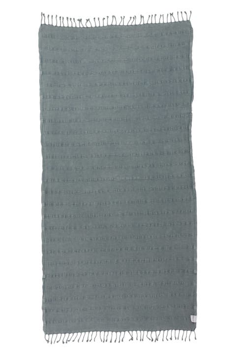 Stonewashed Organic Cotton Turkish Towel